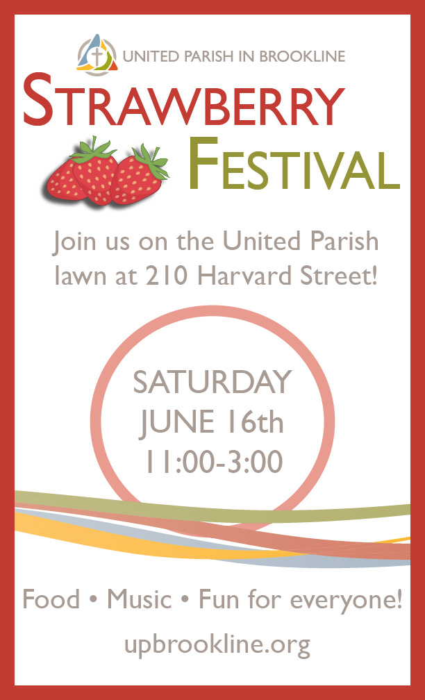 Strawberry Festival United Parish Brookline